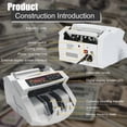 thumbnail image 6 of Meoldis Money Counter Machine with Value Count - UV/MG/IR Counterfeit Detection, Add & Batch Modes, LCD Display Cash Counter for Bank, Retail, Supermarket, 6 of 6