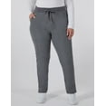 thumbnail image 4 of Hanes Comfort Fit Scrubs Women's Scrub Pants Ebony Heather M, 4 of 9