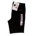 thumbnail image 2 of Seven7 Women's Soft Stretch Rolled Hem Sunset Bermuda Short (Black, 6), 2 of 4
