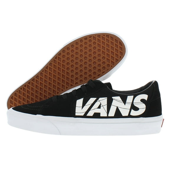 Vans Sk8-Low Mens Shoes Size 4, Color: Hi-Def Black/White