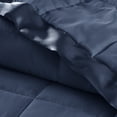 thumbnail image 6 of Madison Park Windom Twin Microfiber Down Alternative Stain Resistant Blanket - Navy, 6 of 9