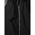 thumbnail image 4 of Hat and Beyond Men's Retro Track Jacket Street Urban Hip Hop Training Workout Jacket, 4 of 7