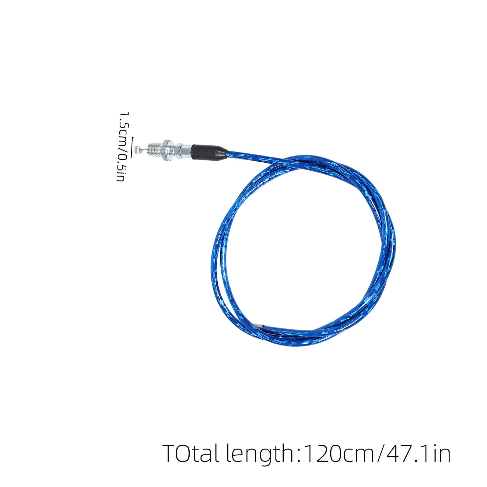 OFFIGAM 2-Pack Metal Replacement Throttle Cable Compatible with ATV, UTV, Go-Kart, and Dirt Bike Accessories