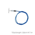 thumbnail image 2 of FELTECHELECTR Accelerator Cable 2Pcs Motorcycle Throttle Wire Cylindrical Easy Installation for Riders, 2 of 7