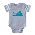 thumbnail image 1 of CafePress - 3 Virginia - Cute Infant Baby Football Bodysuit, 1 of 1