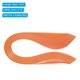 thumbnail image 2 of 600 piezas de tiras de papel quilling 1/8" (3 mm) 39 cm tiras de papel origami para manualidades de arte, naranja coral, 2 of 7