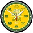 thumbnail image 5 of John Deere Green Vintage Logo Clock - LP79691, 5 of 5
