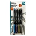 thumbnail image 1 of Pen+Gear, 4 Count, Metallic Marker, Non Toxic, Fine Tip, 4 Assorted colors, 1 of 4