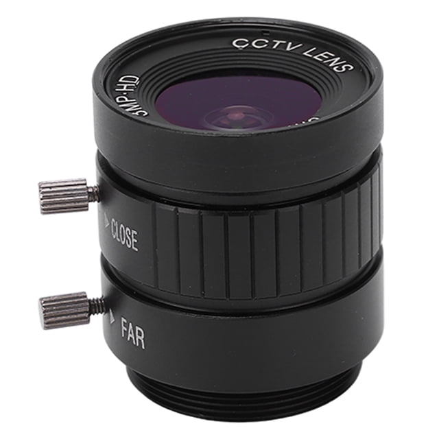 Lente de montura CS ANGGREK 8 Mm Apertura Ajustable CCTV 3MP