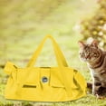 thumbnail image 3 of Bolsa de Aseo para Gatos Zulema Bolsa de sujeción transpirable Amarillo 42cmx25cm M, 3 of 8