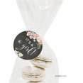thumbnail image 2 of Koyal Wholesale Peach Chalkboard Floral Garden Round Circle Gift Tags It’s a Girl 24-Pack, 2 of 2