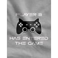 thumbnail image 2 of Tstars Boys Unisex Video Game Gift for Gamer Shirt Player 3 Has Entered the Game Gift for 3rd Third Child Cool Funny Humor Nerdy Geek Gaming Birthday Gift for Son Baby Shower Baby Bodysuit, 2 of 6