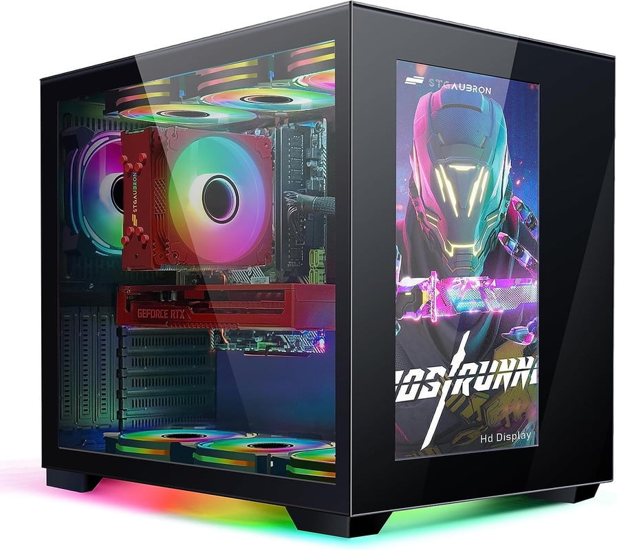 STGAubron Gaming Desktop PC,Intel Core i7-11700KF up to 5.0G,32G DDR4