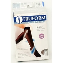 Truform 1772, Women's Compression Stockings, Sheer, Knee High, Open Toe, 15-20 mmHg, Small, Nude
