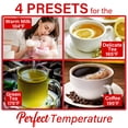 thumbnail image 3 of Brentwood 1,100-Watt 1.7-L Cordless Cool-Touch Digital Electric Kettle with Stainless Steel Interior, KT-2014DBK, KT-2014DBK, 3 of 5
