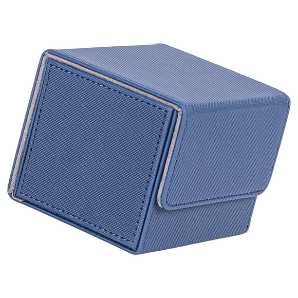 Trading Card Deck Boxes, PU Leather Gaming Card Holder Storage Box Organización para , Basketball Card, Gaming Cards G Macarena Estuche de baraja de cartas