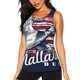 thumbnail image 1 of Balery Mallard Duck With American Flag Camiseta sin mangas estampada ligera para mujer, tops de entrenamiento sin mangas, camisetas de yoga transpirables de secado rápido.-Medium, 1 of 7