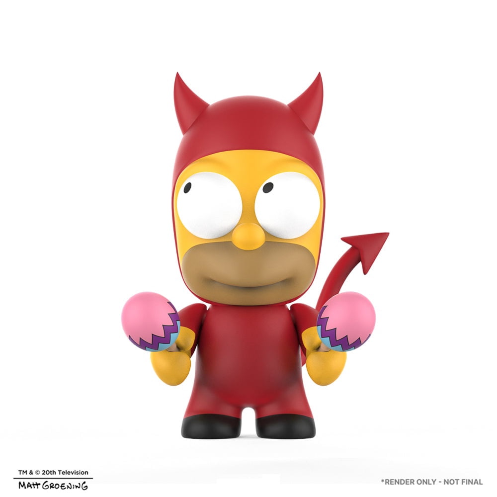 Kidrobot The Simpsons - 3-inch Vinyl Mini Series - The Many Faces of Homer (Walmart Blind Box) Baby