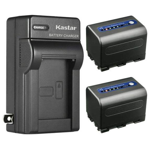 Kastar 2-Pack Battery and AC Wall Charger Replacement for Sony CCD-TRV250, CCD-TRV308, CCD-TRV318, CCD-TRV328, CCD-TRV338, CCD-TRV350, CCD-TRV408, CCD-TRV418, CCD-TRV428, CCD-TRV438, CCD-TRV608