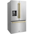 thumbnail image 5 of Zline Rsmz-W-36-Fcb Autograph Edition 36" Wide 28.9 Cu. Ft. Energy Star Certified French, 5 of 7