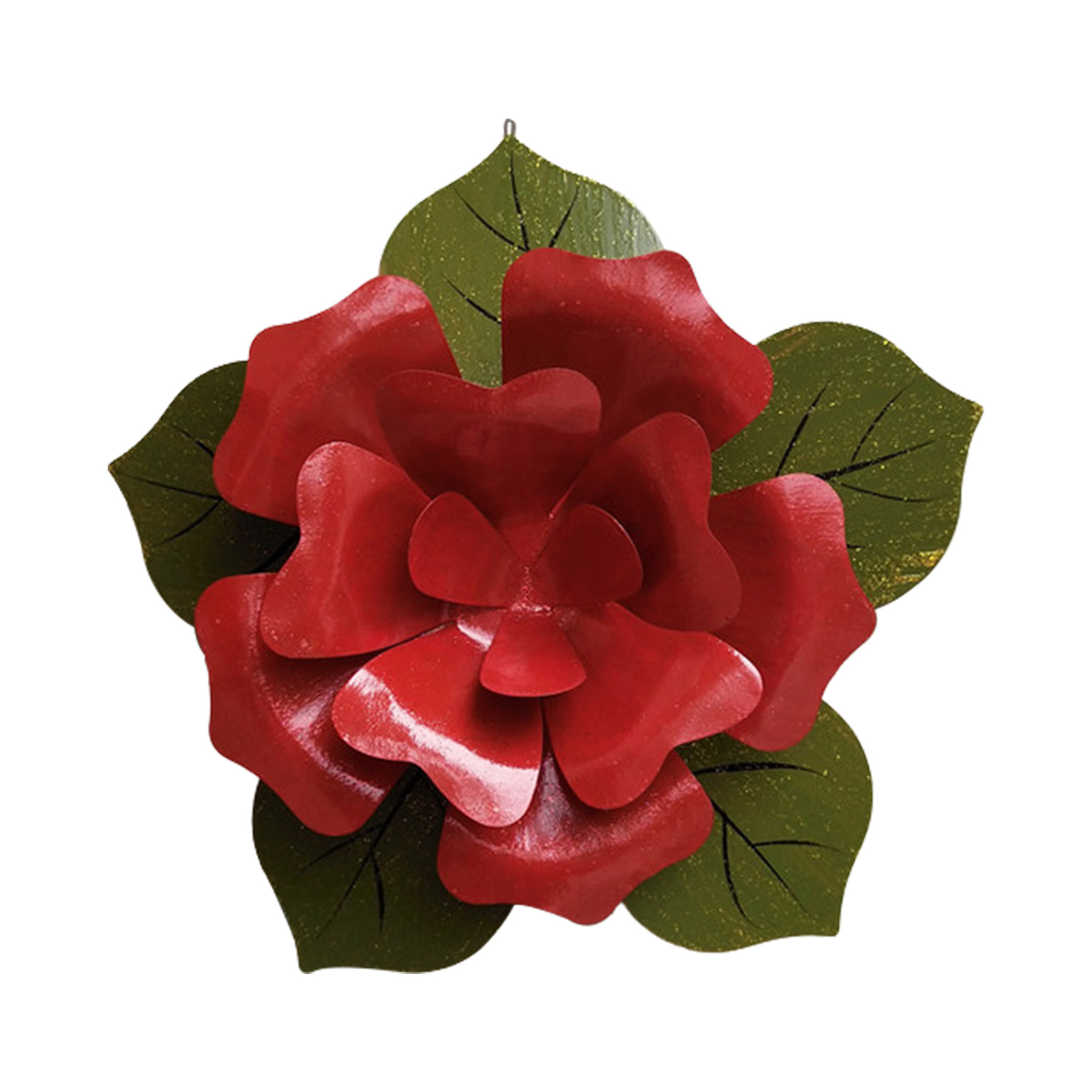 Younar Metal Flowers Wall Art Inspirational Rose Wall Decor 3D