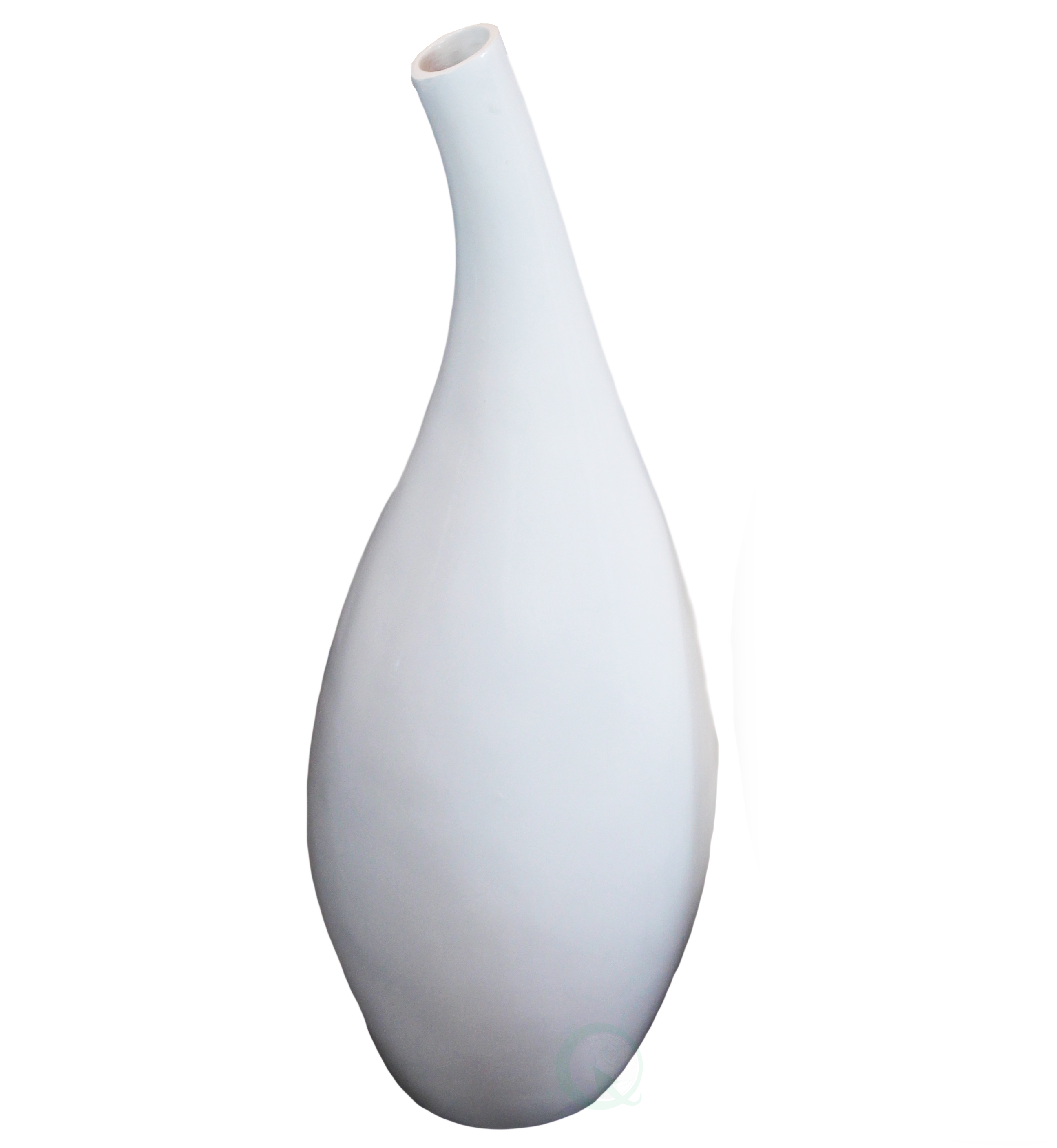 Big White Floor Vase 2