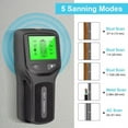 thumbnail image 2 of 5in1 Wall Stud Lcd Display Multifunctional Handheld For Wood Wire Metal Electric Cable Wall Sc Finder X7z1 & wood For wall magnet electrical metal stud wall electric finders magnet For paredes, 2 of 9