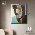 thumbnail image 4 of Assembled Abstractions Canvas Print Midcentury Art by Art Remedy, Black Frame, 36 x 45, 4 of 6
