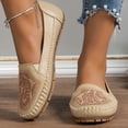 thumbnail image 2 of Loafers for Women Business Casual Shoes Comfortable Lightweight Penny Loafers Slip On Work Flats Moccasins Driving Boat Shoes, 2 of 4
