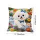 thumbnail image 3 of Uuiauoio Cute Animals Decorative Throw Pillow Cover , Animals Family Animals Outdoor Pillow Cases Square Standard Cushion Cover for Sofa Couch Bed Car 17.72x17.72 inch, 3 of 6