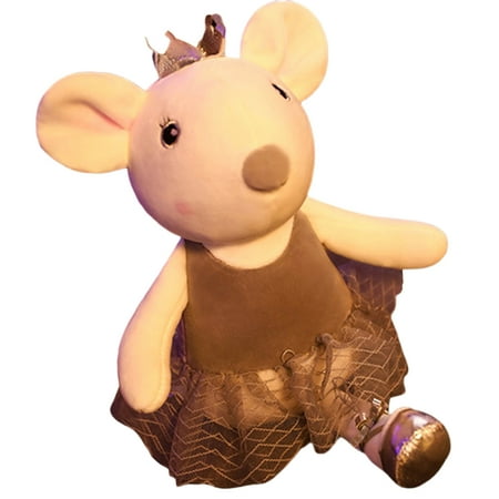 Stuffed Animal Ballerina Mouse Plush Doll Toy Christmas Ornament For Baby Toddler Walmart Canada