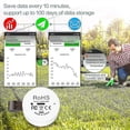 thumbnail image 3 of Wireless Thermometer Hygrometer, Oria Mini Bluetooth 5.0 Humidity Temperature Sensor With Data Export And Alerts, 3 of 5