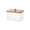 2-Clear, variant on Plastic Laundry Pods Container With Lid Laundry Detergent Storage Bin For Laundry Room Kitchen Bathroom