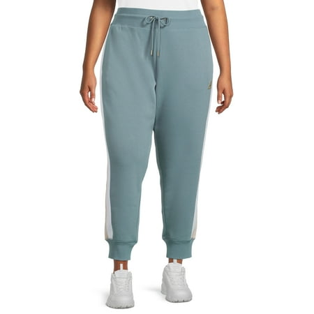 Reebok Women's Plus Size Colorblocked Jogger Pants