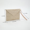 thumbnail image 3 of Bolsa de sobre de verano de playa informal tejida a mano portátil para ir de compras (estilo 3) Ehuebsd Para Estrenar, 3 of 9