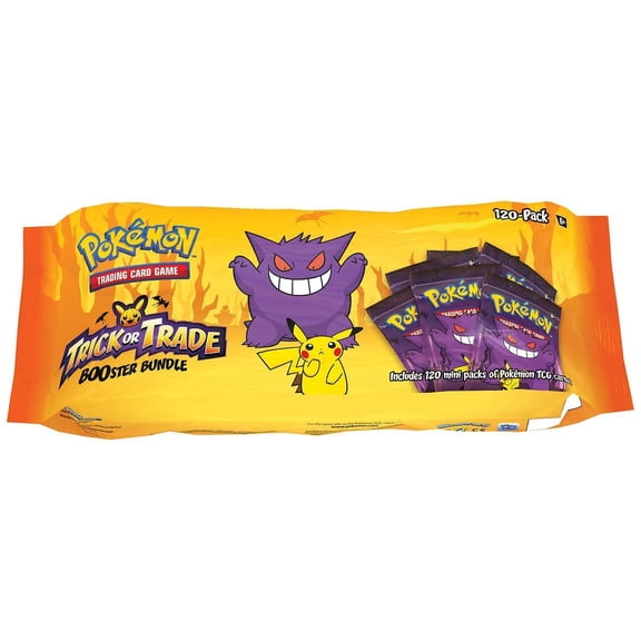 Juego de cartas coleccionables Pokémon Trick or Trade Booster Bundle