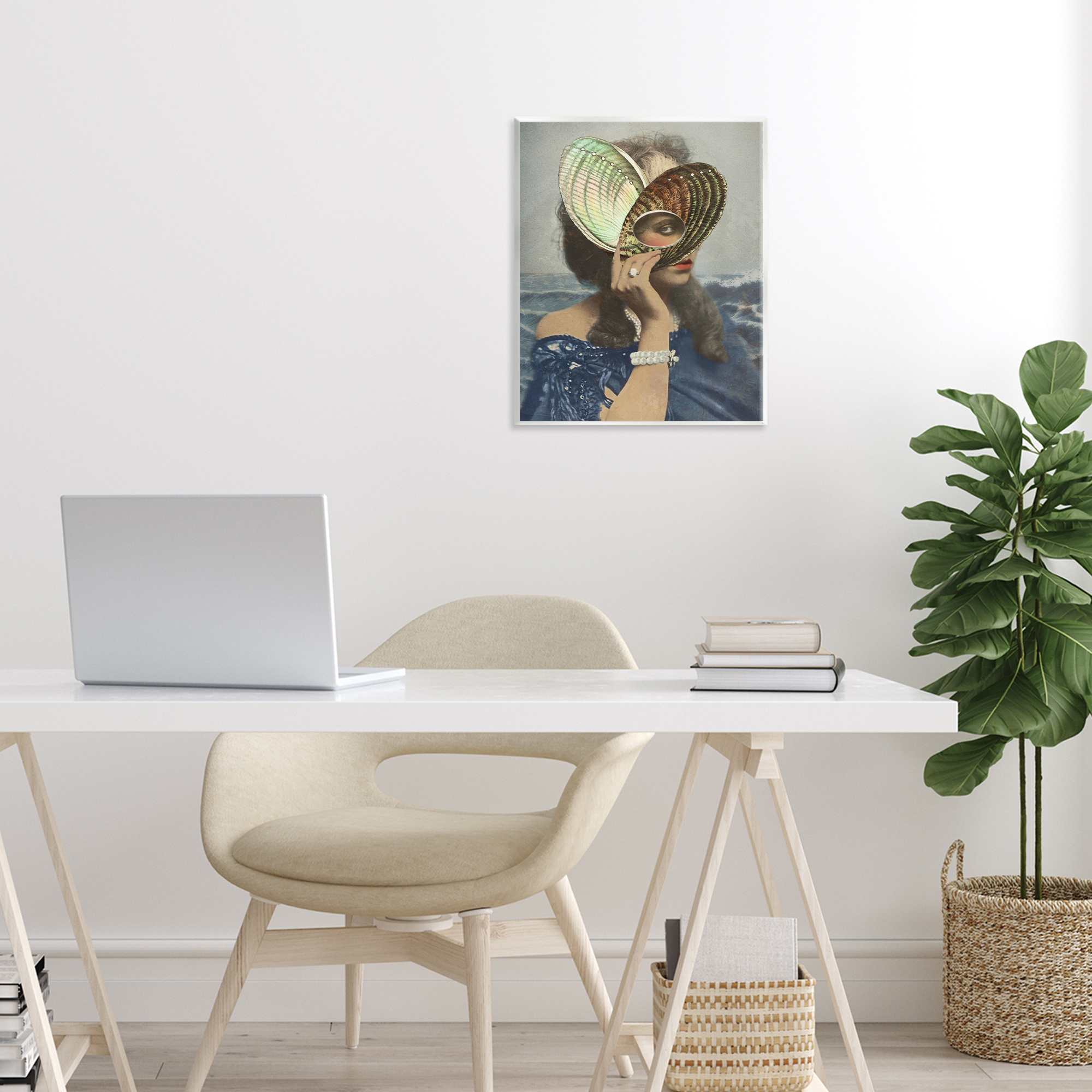 Stupell Industries Portrait of Naturalist Wall Plaque Art, design by Victoria Barnes