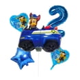 thumbnail image 4 of Juego de globos de dibujos animados de la patrulla canina para niños, juego de globos digitales de 32 pulgadas para fiesta de cumpleaños, Chase, Marshall, Skye, 5 piezas, 4 of 4