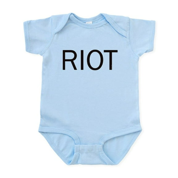 CafePress - Riot Infant Bodysuit - Baby Light Bodysuit, Size Newborn - 24 Months