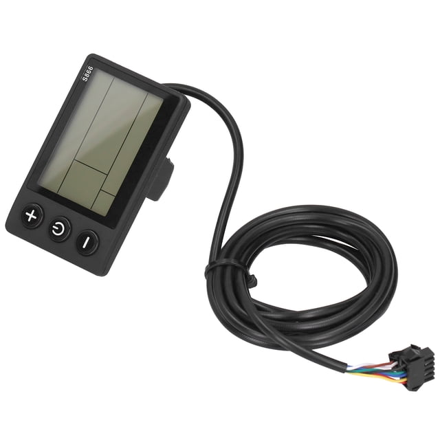 Octpeak LCD Display Panel for E‑Bike,Scooter LCD Display,Waterproof LCD Display Panel Lightweight for Electric Bicycle Scooter Riding Accessories