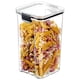 thumbnail image 1 of Xihbxyly Tarro para Almacenar Granos Diversos, Recipiente Hermético para Alimentos, Diseño Transparente, Apilable y Compacto, Organizador de Cocina, Opciones de Varios Tamaños, Capacidad de 460 Ml a, 1 of 4