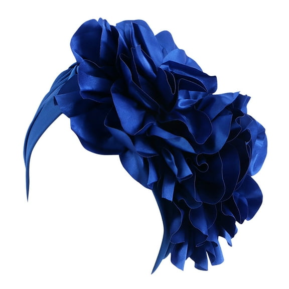 Baseball Cap Christmas Womens Casual Big Flowers Solid Head Cap Headwear Muslim Turban Cap Slouchy Headwear Winter Hats For Women