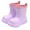 Purple, variant on REDARER Girls Rain Boots - Cute Cartoon EVA for School & Outdoor, Durable Comfortable Kids Shoes - Rain Boots Kids,Color:Green Size:3-4 Years
