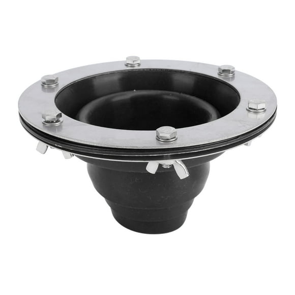 Tent Stove Jack Kit, High Temp Silicone Pipe Boot Flashing Roof Flue Kit Flexible Pipe Flashing for Stove, Yurt, Frontier, Compatible with Triple Wall Pipe Sections