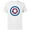 White, variant on Marvel Captain America Symbol of Truth Sam Wilson Shield - Short Sleeve Cotton T-Shirt for Adults - Customized-Black