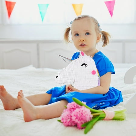 Raindrops 1Pc Unicorn Pinata White Filler Party Plaything and Decor