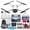 Mini 3 Fly More Combo, variant on DJI Mini 3 with DJI RC Remote (CP.MA.00000587.01) Lightweight Foldable 4K Camera Quadcopter Bundle with 64GB Card, Backpack, Landing Pad & More
