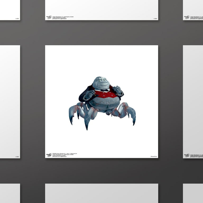 Gallery Pops Disney Pixar Monsters Inc. - Henry J. Waternoose III Wall Art,  Unframed Version, 12" x 12" - Walmart.com