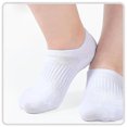 thumbnail image 5 of PLHWHYQ Kids Ankle Socks Breathable Short Socks For Sports School Daily Wear Soft Comfortable Casual Socks for Kids White 5-14 Years, 5 of 6