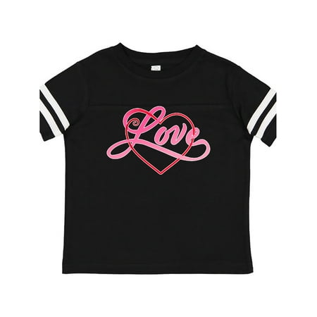 

Inktastic Love in Red and Pink with Heart Gift Toddler Boy or Toddler Girl T-Shirt